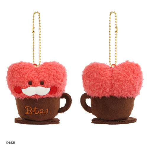 BT21 PLUSH KEYRING [ LATTE ]