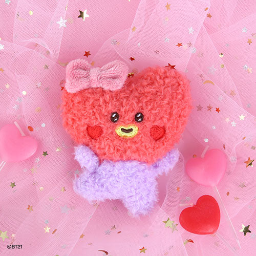 BT21 MININI PLUSH KEYRING [ LOVELY ]