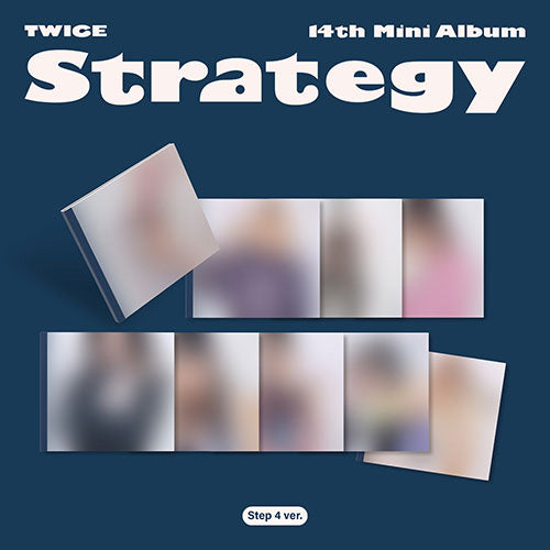 TWICE 14TH MINI ALBUM [ STRATEGY ] STEP 4 VER.+APPLE MUSIC POB