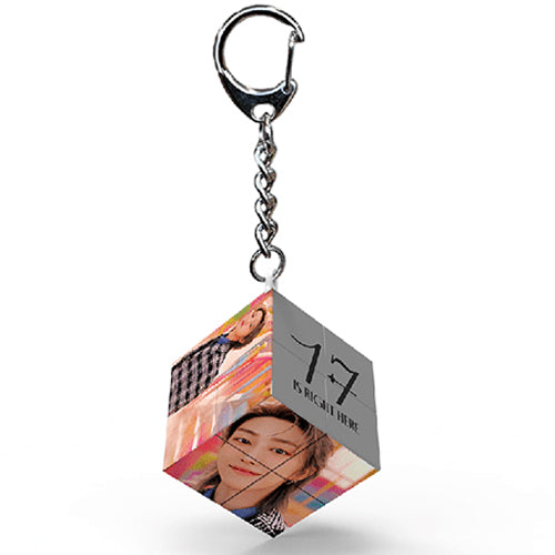 SEVENTEEN MINI CUBE KEYRING [ 17 RIGHT HERE ]