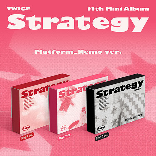 TWICE 14TH MINI ALBUM [ STRATEGY ] PLATFORM_NEMO VER.