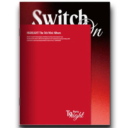 하이라이트 | HIGHLIGHT 5TH MINI ALBUM [ SWITCH ON ] PHOTOBOOK VER.