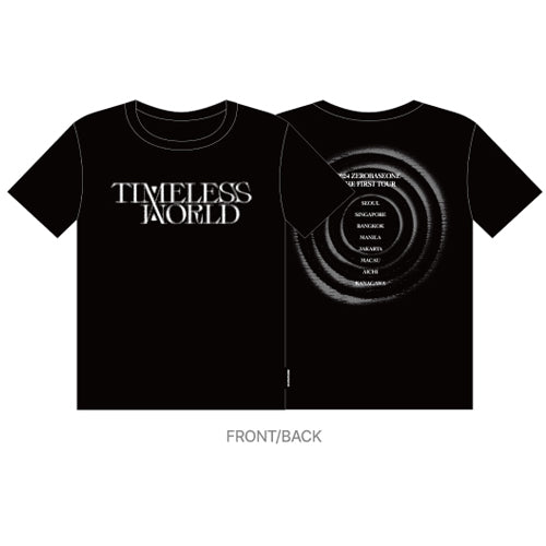 ZEROBASEONE [ TOUR T-SHIRTS ] THE FIRST TOUR TIMELESS WORLD MD