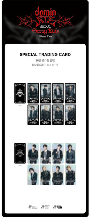 STRAY KIDS dominATE SEOUL OFFICIAL MD [ SPECIAL TRADING CARD  ]