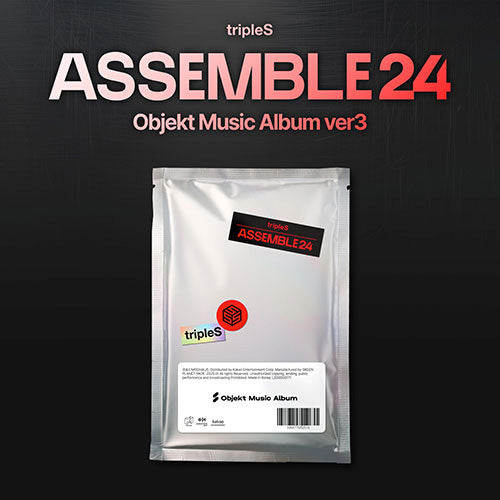 트리플에스 | TRIPLES [ ASSEMBLE24 ] Objekt Music Album ver.3