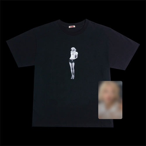 ROSÉ [ ROSIE ] (MD) ROSIE BLACK T-SHIRT