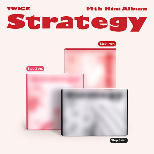 TWICE 14TH MINI ALBUM [ STRATEGY ] + APPLE MUSIC POB