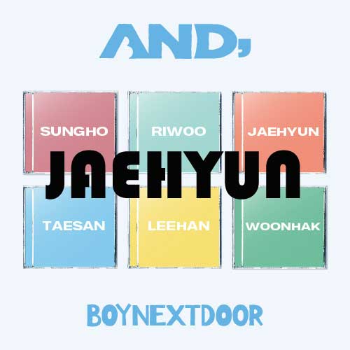 보이넥스트도어 | BOYNEXTDOOR | JAPAN 1ST SINGLE ALBUM [AND,] | (Limited Edition /  MEMBER)