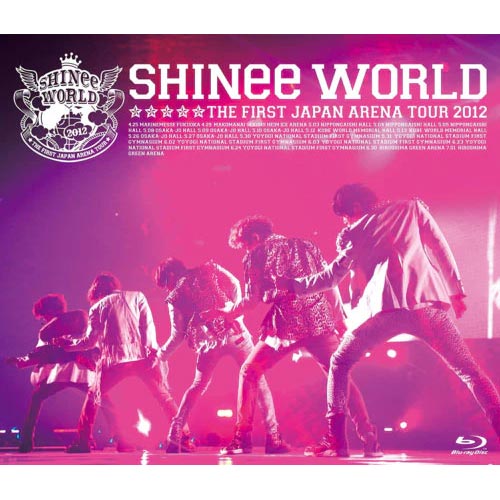 Shinee The 1st Concert selling in Japan Shinee World DVD