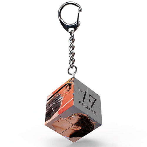 SEVENTEEN MINI CUBE KEYRING [ 17 RIGHT HERE ]