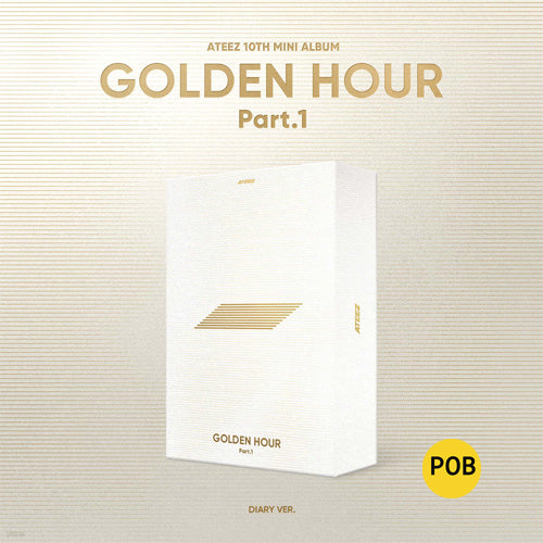 에이티즈 | ATEEZ 10TH MINI ALBUM [ GOLDEN HOUR : Part.1 ] +1POB