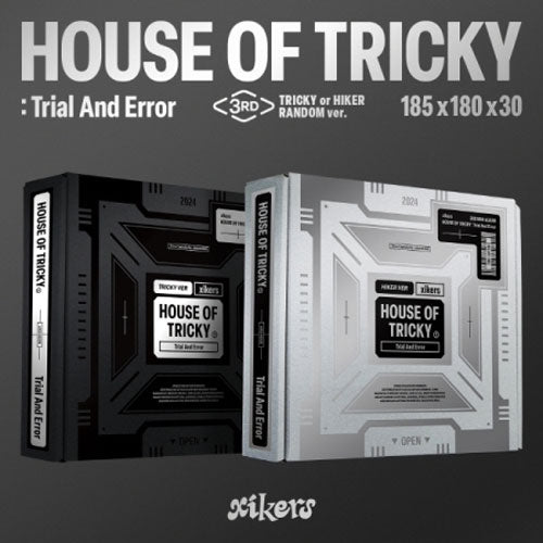 싸이커스 | XIKERS 3RD MINI ALBUM [ HOUSE OF TRICKY : Trial And Error ]