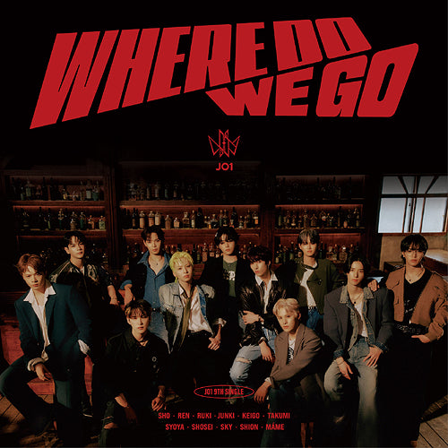 JO1 Where Do We Go [Regular Edition] JAPAN Release