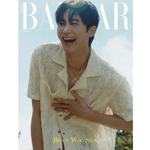 바자 | BAZAAR 2024-07 [ BYEON WOO-SEOK ]