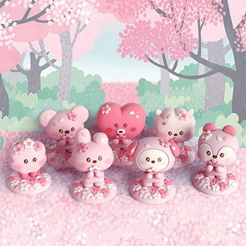 BT21 CHERRY BLOSSOM FIGURE