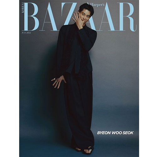 바자 | BAZAAR 2024-07 [ BYEON WOO-SEOK ]