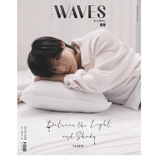 WAVES GLOBAL 2023-12 [ TAEMIN ] CHINESE MAGAZINE+2 POLAROID & POSTER