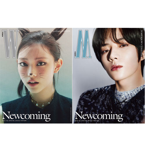 더블유 | W KOREA 2024-03 [ HAERIN & TXT ]