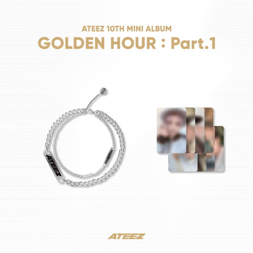 ATEEZ GOLDEN HOUR: Part.1 OFFICIAL MD [ WORK BRACELET ]