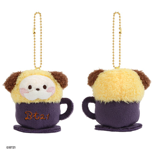 BT21 PLUSH KEYRING [ LATTE ]