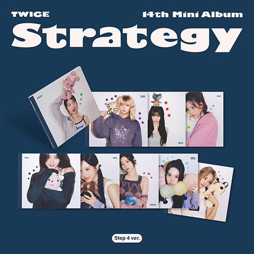 TWICE 14TH MINI ALBUM [ STRATEGY ] STEP 4 VER.+WITHMUU POB