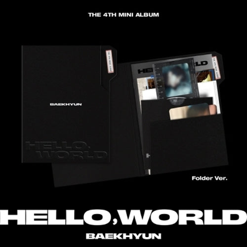 백현 | BAEKHYUN 4TH MINI ALBUM [ HELLO, WORLD ] FOLDER VER.