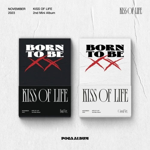 KISS OF LIFE 2ND MINI [ BORN TO BE XX ] POCA ALBUM