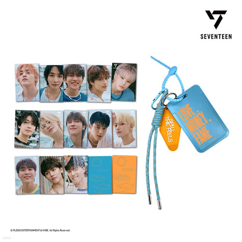 Seventeen [ Spill The Feels ] 3d Lenticular Mini Card&card Holder Set 