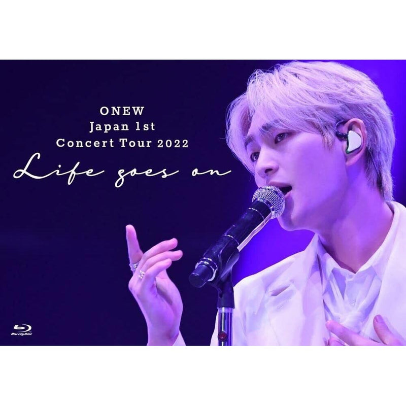 온유 | onew 2022 japanese concert tour [ life goes on ] blu-ray