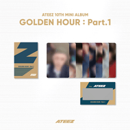 ATEEZ GOLDEN HOUR: Part.1 OFFICIAL MD [ PHOTO & SCRATCH CARD Z SET ]