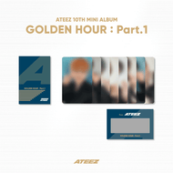 ATEEZ GOLDEN HOUR: Part.1  OFFICIAL MD [ PHOTO & SCRATCH CARD A SET ]
