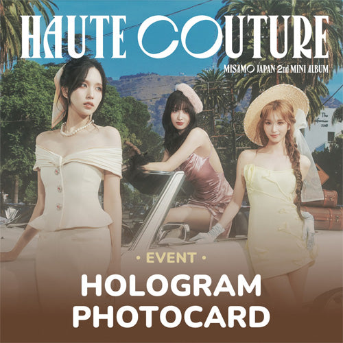 MISAMO JAPAN 2ND MINI ALBUM [ HAUTE COUTURE ] STANDARD VER.+WITHMUU POB