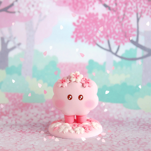 BT21 CHERRY BLOSSOM FIGURE