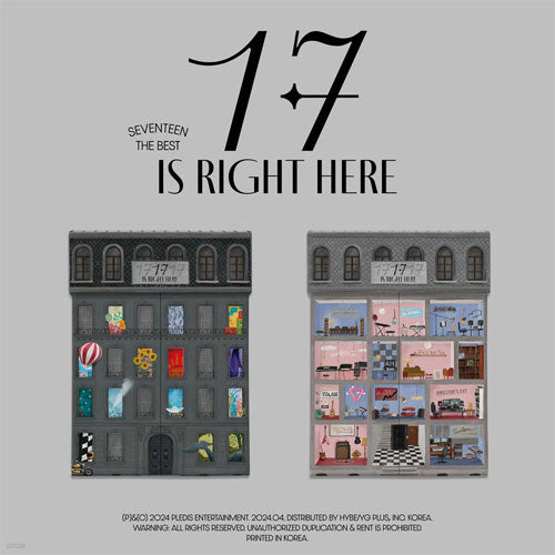 SEVENTEEN BEST ALBUM ' 17 IS RIGHT HERE '