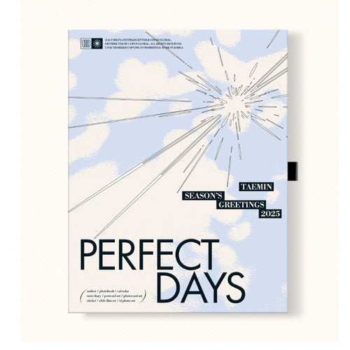 TAEMIN  2025 SEASON’S GREETINGS [ PERFECT DAYS ]+1 POB