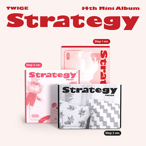 TWICE 14TH MINI ALBUM [ STRATEGY ] + APPLE MUSIC POB