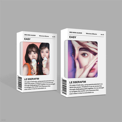 르세라핌 | LE SSERAFIM 3RD MINI ALBUM [ EASY ] WEVERSE VER.