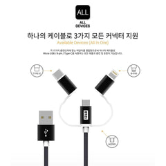 BTS]Official BT21 Cubles Cable Accessory Cable Protection Cap(8pin  Type-C-COOKY