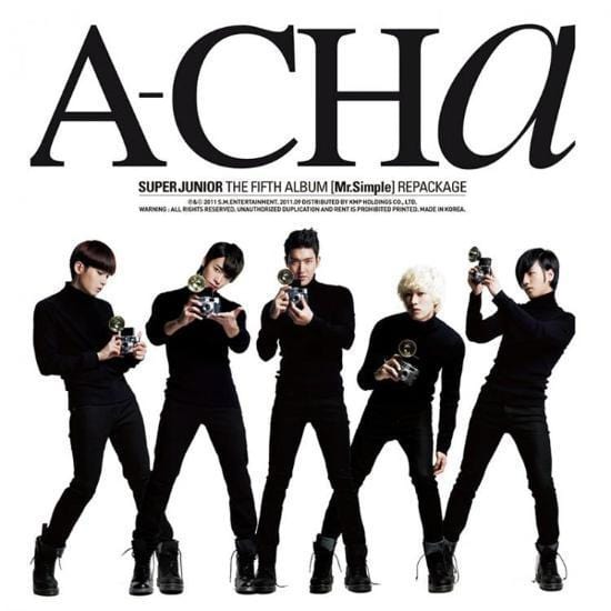 MUSIC PLAZA CD Super Junior | 슈퍼주니어 | 5th Album Repackage - A-Cha