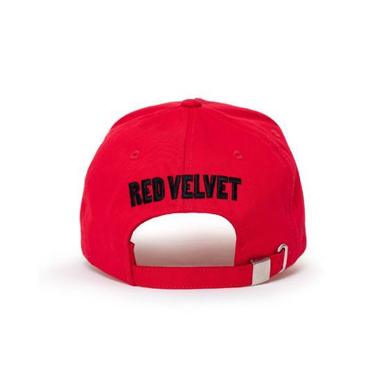 MUSIC PLAZA Goods Red Velvet Logo Dad Hat [ Ball Cap ]