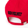 MUSIC PLAZA Goods Red Velvet Logo Dad Hat [ Ball Cap ]