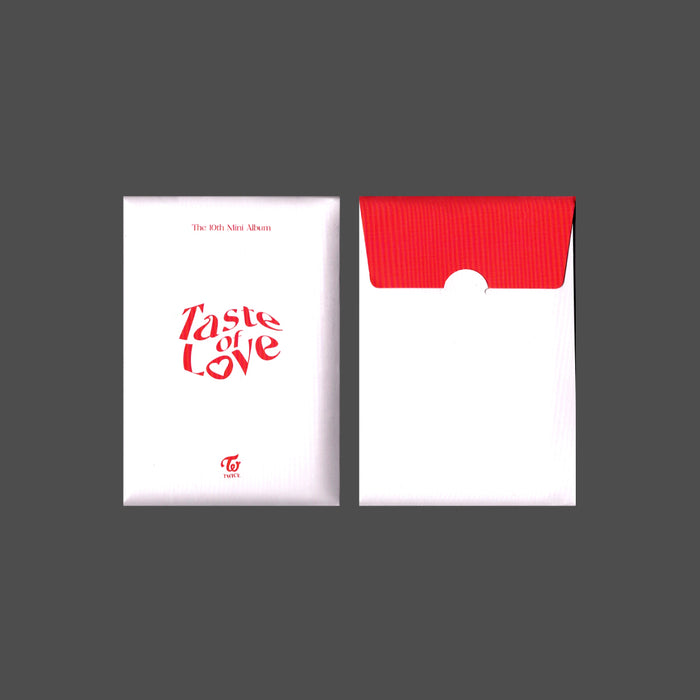 트와이스 | TWICE [ TASTE OF LOVE ] | OFFICIAL PHOTOCARD SET (IN LOVE VER.)