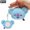 MUSIC PLAZA Goods TATA BT21 OFFICIAL GOODS [ PLUSH MIRROR BAG CHARM ] BTS