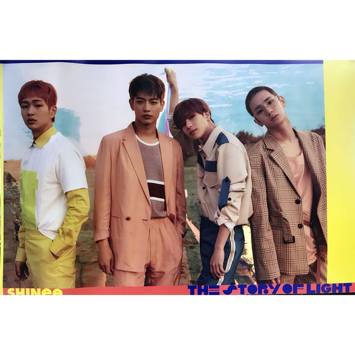 MUSIC PLAZA Poster C version 샤이니 | SHINEE | 6th - THE STORY OF LIGHT EPILOGUE ] POSTER