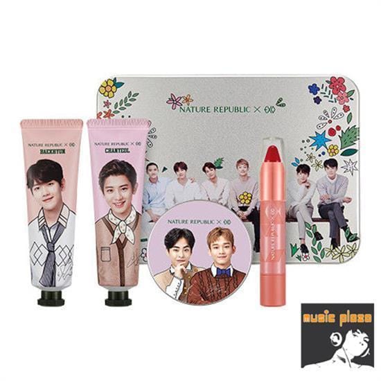 MUSIC PLAZA Goods EXO | 엑소 | BAEKHYUN CHANYEOL CHEN XIUMIN | NATURE REPUBLIC MOISTURE SPECIAL COLLECTION