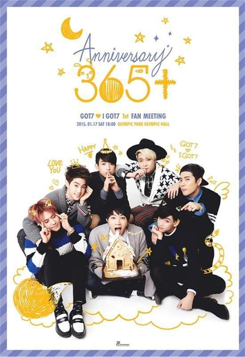 MUSIC PLAZA DVD GOT7 | 갓세븐 | 1ST FAN MEETING 2015 ANNIVERSARY 365+