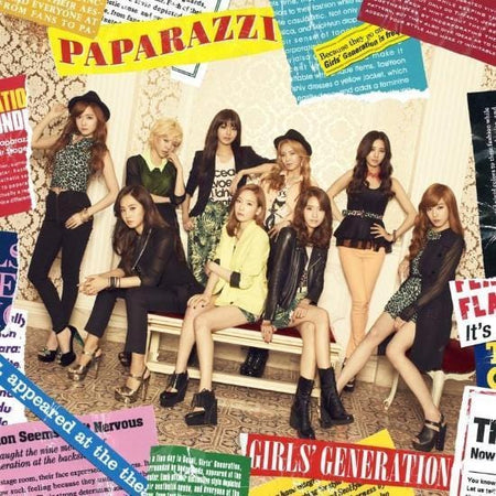 MUSIC PLAZA CD Girls' Generation (SNSD) | 소녀시대 | Single Album - Paparazzi