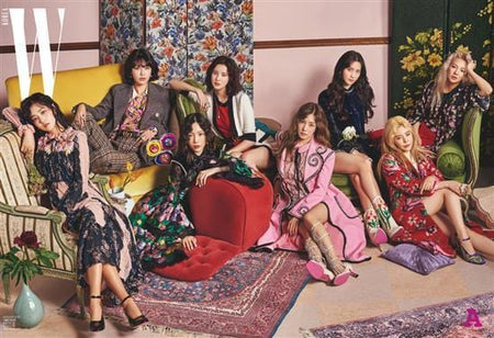 MUSIC PLAZA Magazine <strong>더블유 [ 소녀시대 ] | W [ SNSD ]</strong><br/>2017-8 <strong><font size=2 color=blue>A TYLE</strong></font><br/>KOREA MAGAZINE