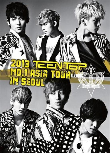 MUSIC PLAZA DVD Teen Top | 틴탑 | 2013 TEENTOP No.1  ASIA TOUR IN SEOUL DVD