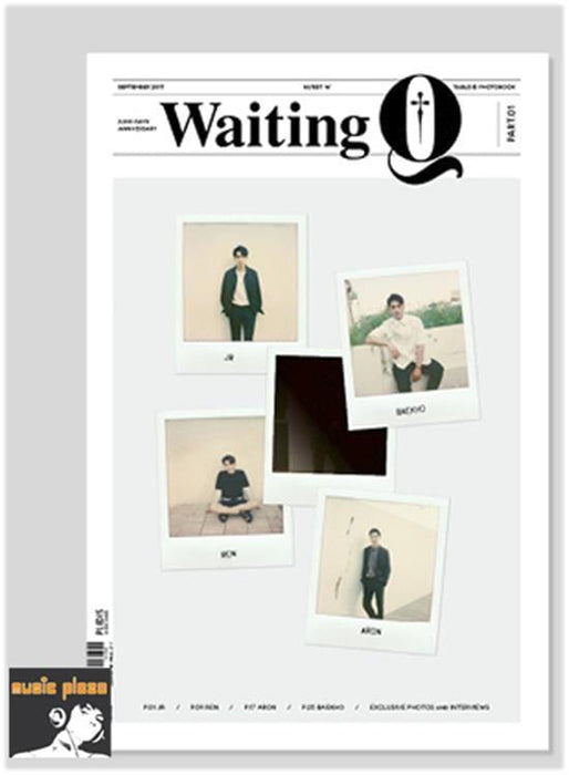 MUSIC PLAZA Magazine NU'EST | 뉴이스트 _ WAITING Q  SEPTEMBER 2017 TABLOID PHOTOBOOK